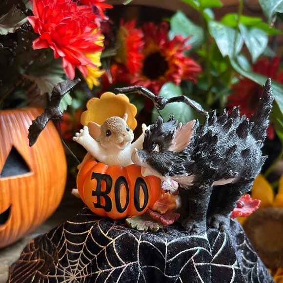 Charming Tails HALLOWEEN “Don’t Be A Scaredy Cat, Have Fun” (85/124) - Picture 12 of 16